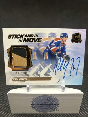 Paul Coffey 2020-21 The Cup Stick and Move /10 front